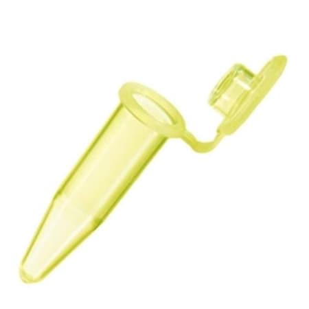Bio Plas Bio Plas 4152 1.5 ml Microcentrifuge Tube - 1000 pk - Yellow 4152